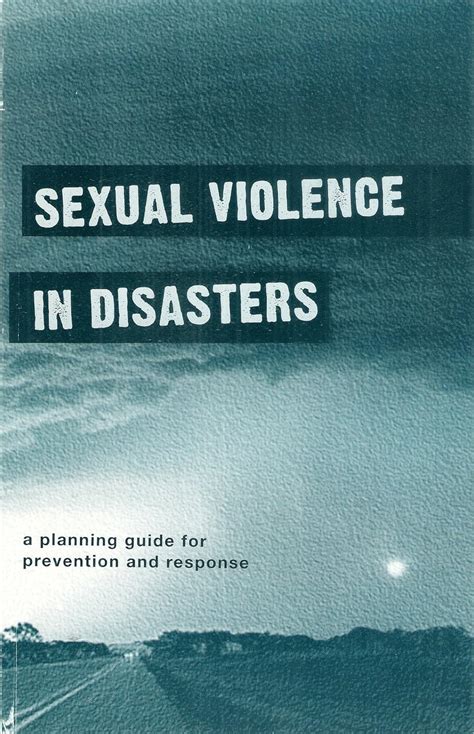 Sexual Violence In Disasters The Planning Guide For Prevention And Response [alisaklein Policy