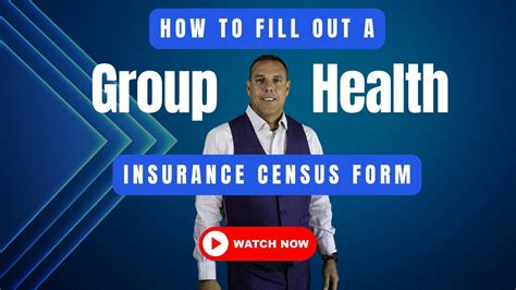 How To Fill Out A Group Health Insurance Census Form Youtube