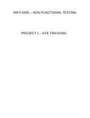 RahulMehta EyeTracking Docx INFO 6055 NON FUNCTIONAL TESTING