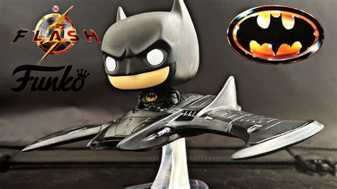 Funko Pop The Flash Movie Batman 89 With Batwing Figure Review YouTube