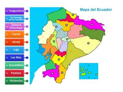 Mapa Del Ecuador Y Sus Provincias Recursos Did Cticos