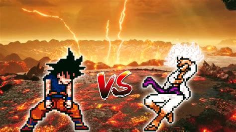 Goku Ultra Instinct VS Luffy Gear 5 V2 In Jump Force Mugen YouTube