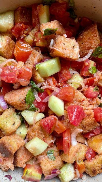 TirMagno on Instagram Panzanella a modo mio In realtà una