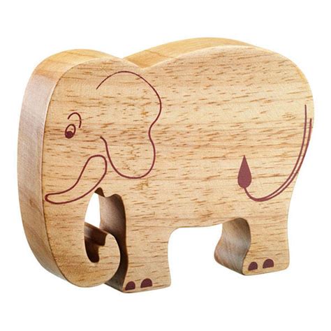 Handpuppen Onlineshop Spielspaß zum Knuddeln Holztier Elefant natur