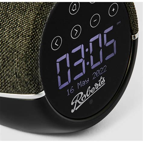 Roberts Radio Zenplusblk Dab Clock Radio With Bluetooth In Black