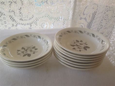 Steubenville Horizon Magnolia Side Salad Dessert Bowls Set Etsy