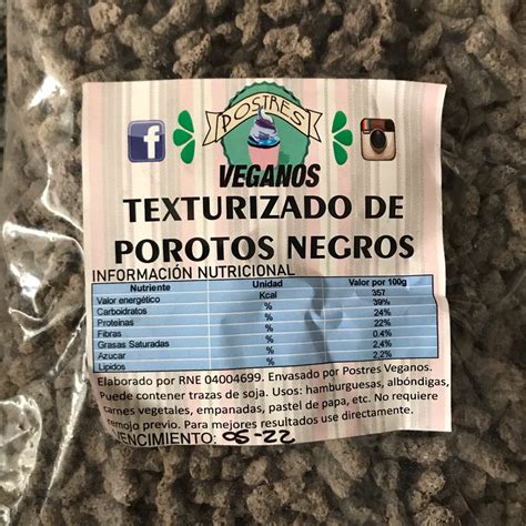 Postres Veganos Texturizado De Porotos Negros Reviews Abillion