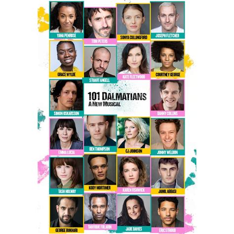 101 DALMATIANS – A NEW MUSICAL – CAST & CREATIVES ANNOUNCED – Theatre Fan