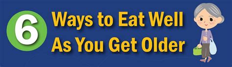 Ways To Eat Well As You Get Older Infographic Twin City Underwriters