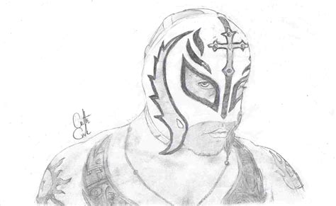 Rey Mysterio Drawing At Explore Collection Of Rey