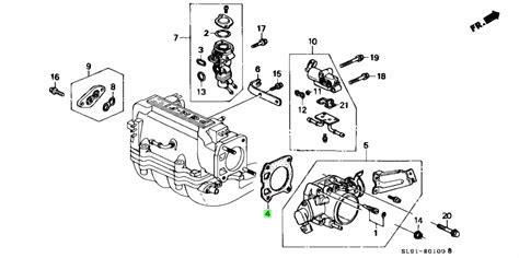 Купить Honda 16176PT2003 (16176-PT2-003) Прокладка. Цены, быстрая ...