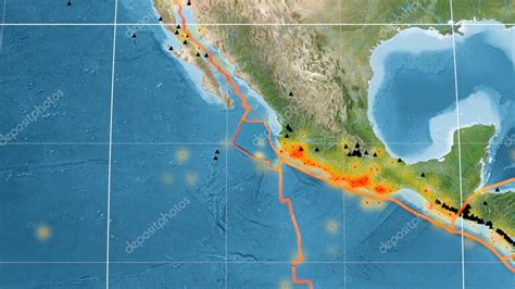 Placa Tect Nica De Rivera Delineada En Las Im Genes Satelitales