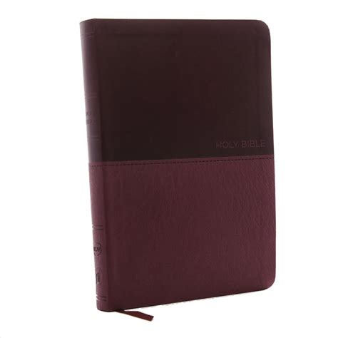 Buy NKJV Value Thinline Bible Large Print Leathersoft Burgundy Red