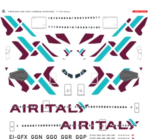 Adecs Decals Catalogue Air Italy A