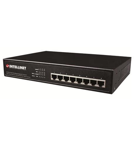 Intellinet 560641 8 Port Gigabit Switch All Poe