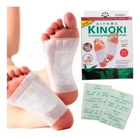 Caja De Parches Desintoxicantes Kinoki Para Pies Detox Meses Sin