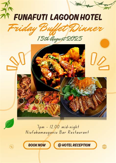 Funafuti - 🎉 🤩Friday Night Feast & Fun! Join us at Funafuti Lagoon