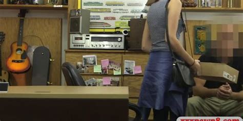 Lovely Brunette Babe In Heels Gets Drilled By Pawn Man Tnaflix