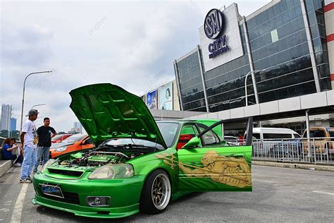 Honda Civic Dipamerkan Di Royals Auto Moto Show Di Marikina Filipina