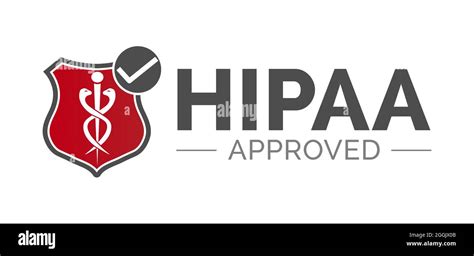 Hipaa Approved Icon Stock Vector Image And Art Alamy