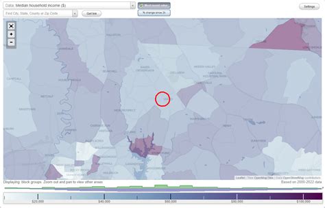 Waco North Carolina Nc Income Map Earnings Map And Wages Data