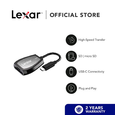 Lexar Professional Usb C Dual Slot Reader Shopee Malaysia