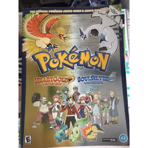 Pokémon Heart Gold and Soul Silver Official Johto Guide Pokédex Toys