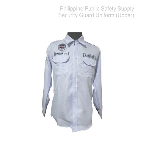 Security Guard Uniform Upper Psa Sg Philippinepublicsafetysupply