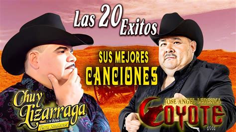 El Coyote Y Su Banda Vs Chuy Liz Rraga Exitos Puros Corridos Con