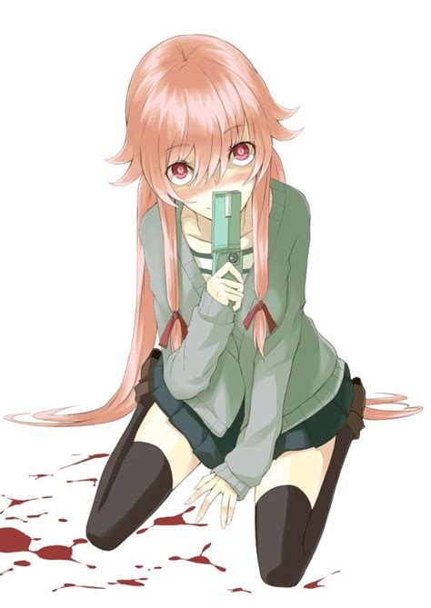 Gasai Yuno Mirai Nikki Mobile Wallpaper By Kauto 1190410