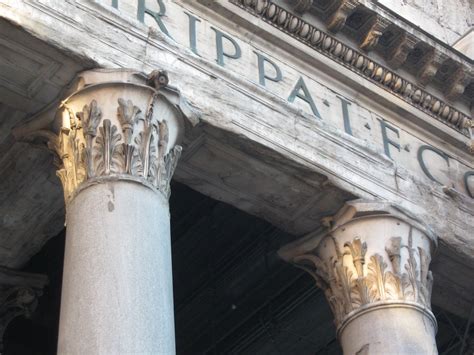 Corinthian Capitals At Pantheon Rome Corinthian Capitals Flickr