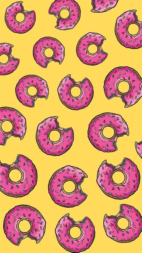 Simpsons Donut Wallpapers 4k Hd Simpsons Donut Backgrounds On