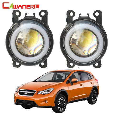 Cawanerl For Subaru Xv 2013 2014 2015 2016 Car 30w Led Fog Light Angel