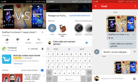 YouTube comment utiliser le nouveau chat pour partager des vidéos