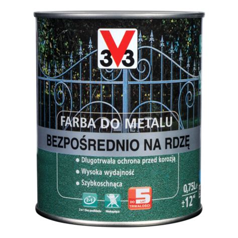 Farby do metalu V33 Farba na rdzę