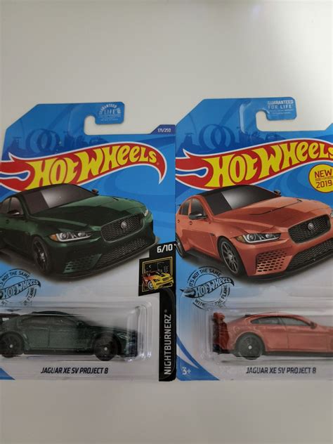 Jaguar Xe Sv Project Hot Wheel Etsy