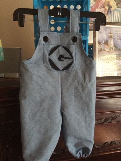 Minion Overalls 6m 4T Costume Boy / Girl by SewClassicCreations