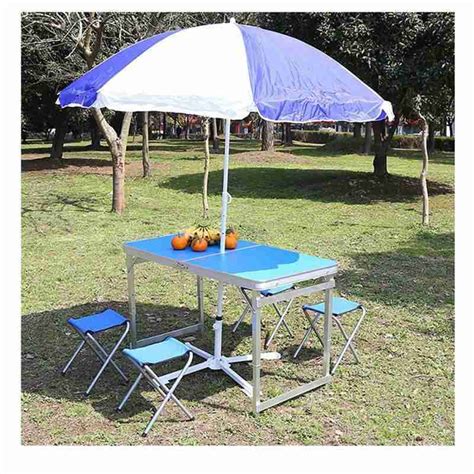 Jual Set Meja Dan Kursi Lipat Piknik Outdoor Portable Foldable