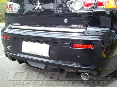 Who Has The Talon Rear Diffuser Clubcj The Cj Lancer Club