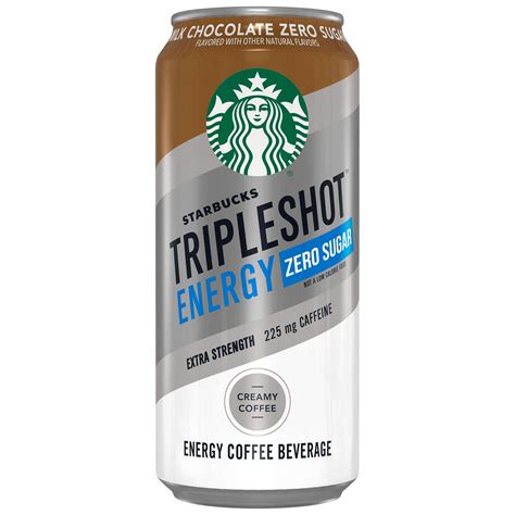 Starbucks Tripleshot Energy Zero Sugar Milk Chocolate Flavored