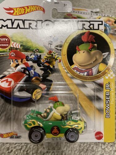 Hot Wheels Mario Kart Rosalina Bowser Jr And Dry Bowser