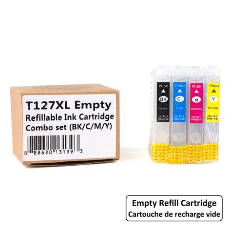 Epson T Xl Empty Refillable Ink Cartridge Combo Extra High Yield