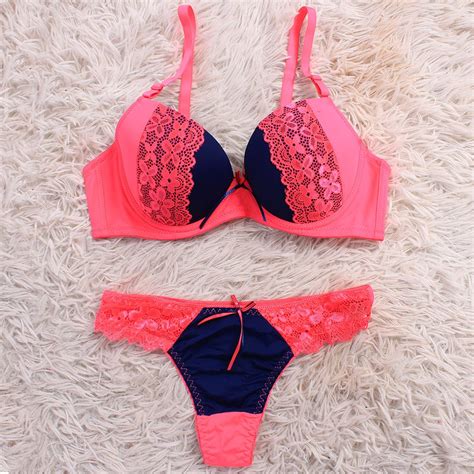 Conjunto De Lingerie Meia Ta A Bicolor Bojo Compre Agora Feira Da Madrugada Sp