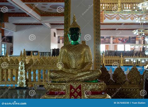 Khon Kaen Thailand Jan 13 2023 Phra Mahathat Kaen Nakhon Wat Nong