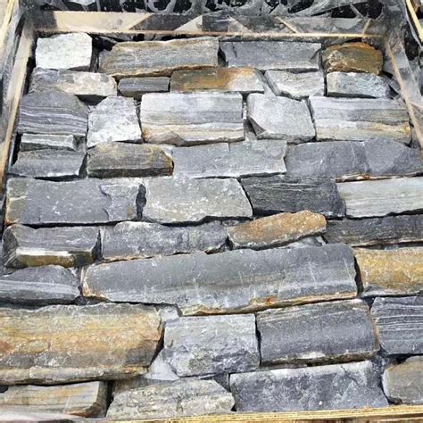 Blue Quartzite Stone Veneer For Wall Cladding Wall Stone