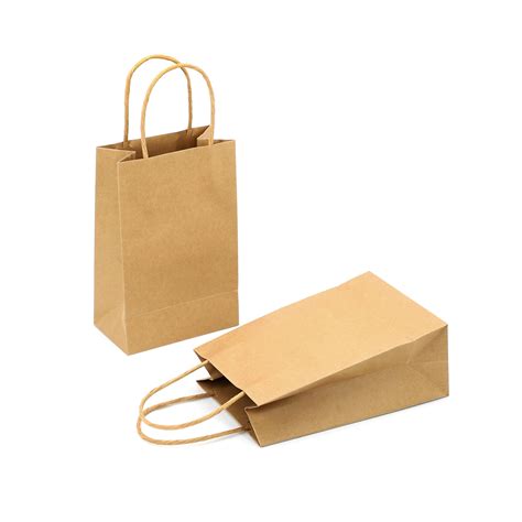 Kraft Paper Bag Shopping Paper Bag With Customized Logo Printing