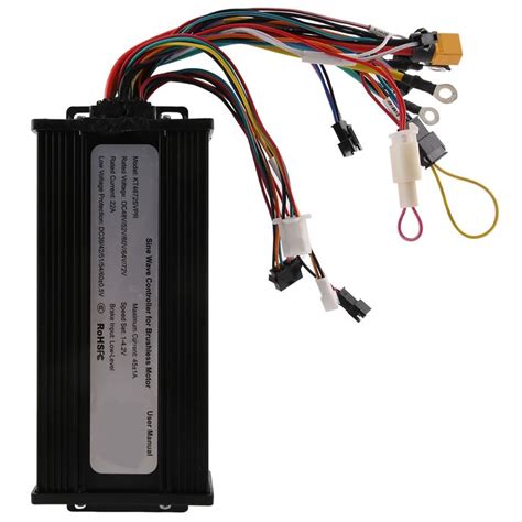 Контроллер электрического велосипеда 36V 48V 52V 72V Бесколлекторный ...