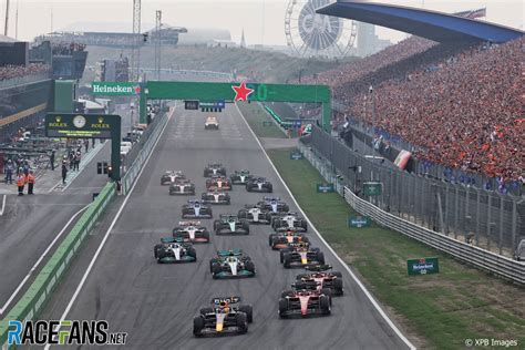 Race Start Circuit Zandvoort 2022 RaceFans