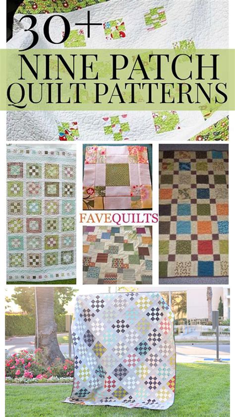 Quilting Land 30 Free Nine Patch Quilt Patterns