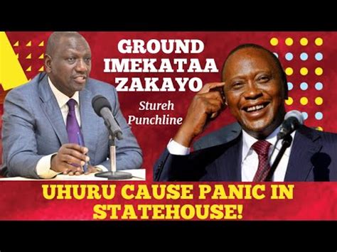 Kumeharibika Uhuru S Public Appearance Cause Total Rejection Of Ruto